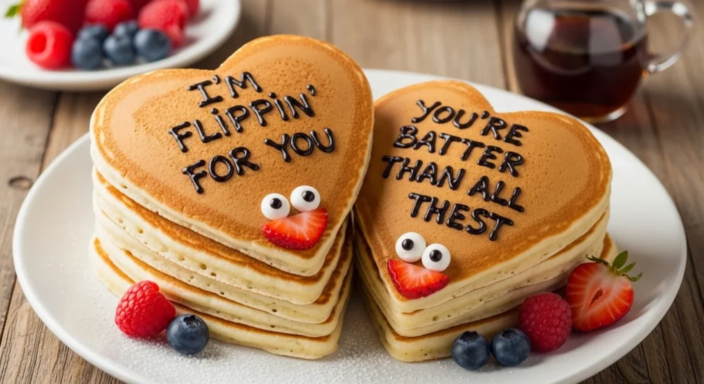 ❤️ Couple-Style Pancakes Rizz Lines for Lovers