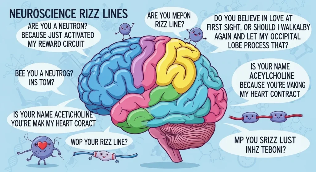 Creative Neuroscience Rizz Lines for Science Lovers