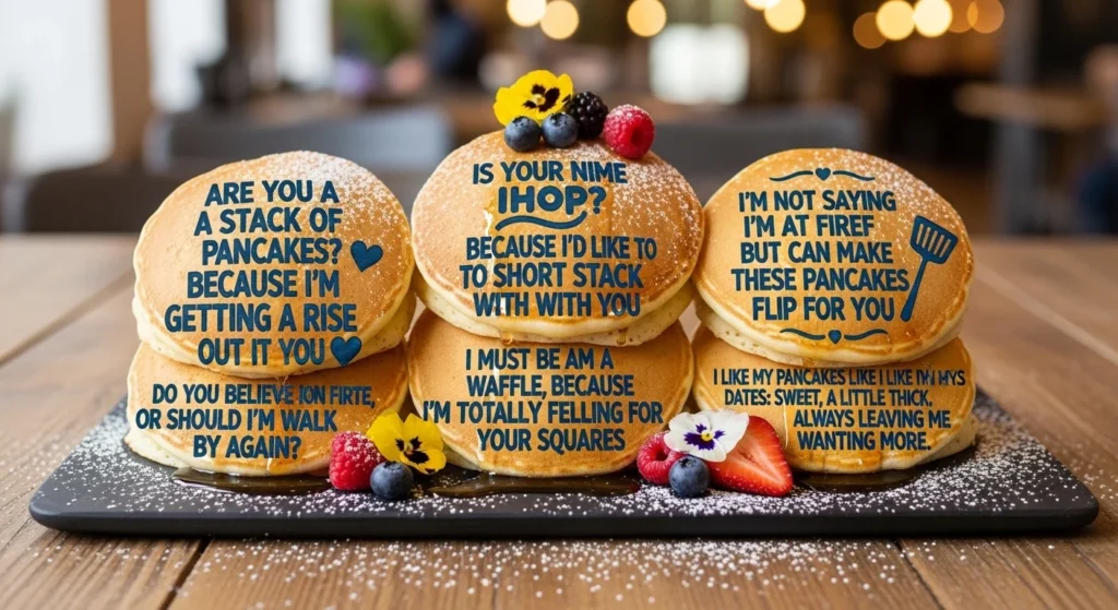 🎭 Creative Pancakes Rizz Lines to Stand Out