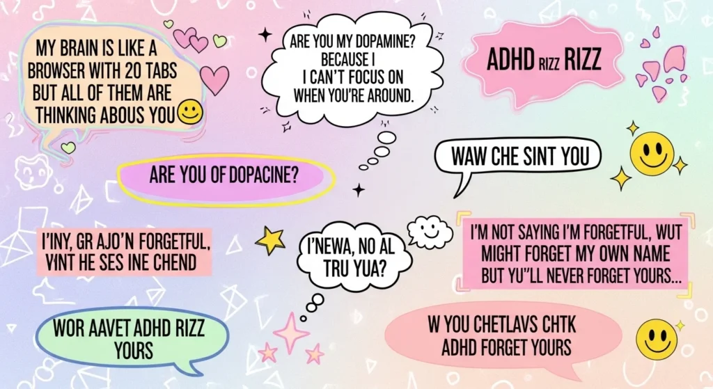 Cringe-but-Cute ADHD Rizz Lines That Still Work