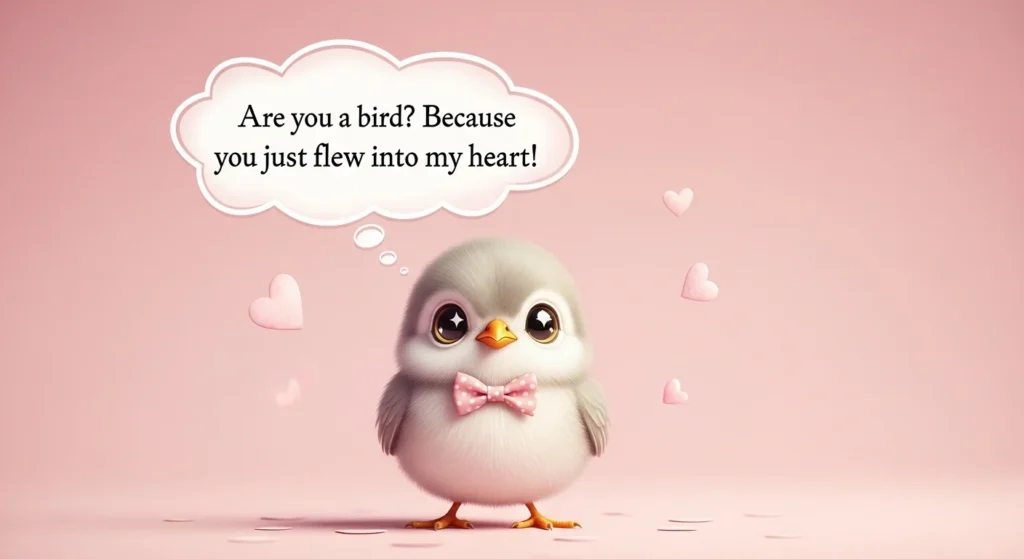 💕 Cute & Innocent Bird Pick Up Lines for Sweet Vibes