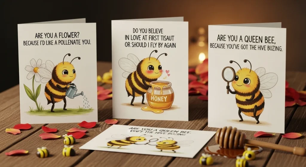 Cute Bee Pick Up Lines