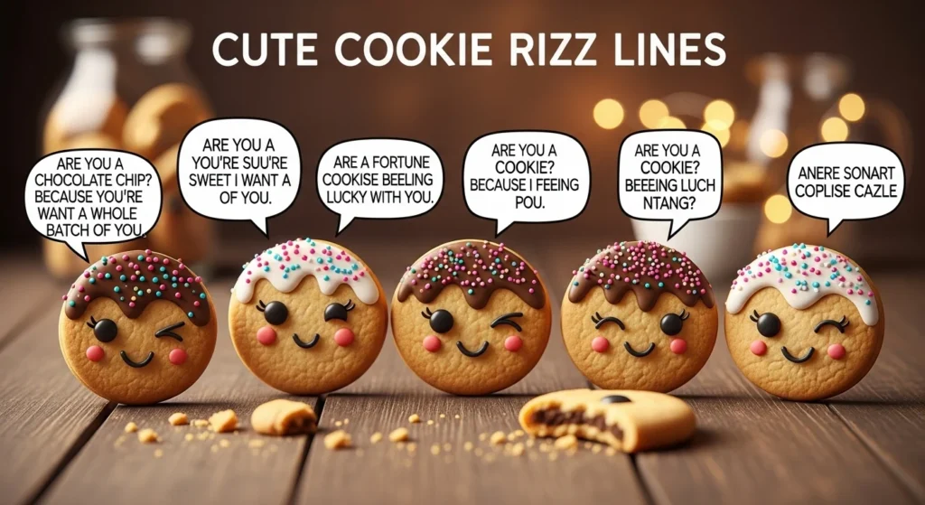 Cute Cookie Rizz Lines