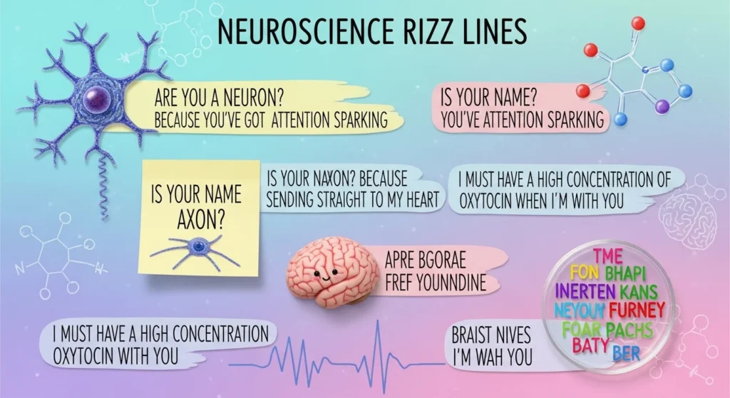 Cute Neuroscience Rizz Lines