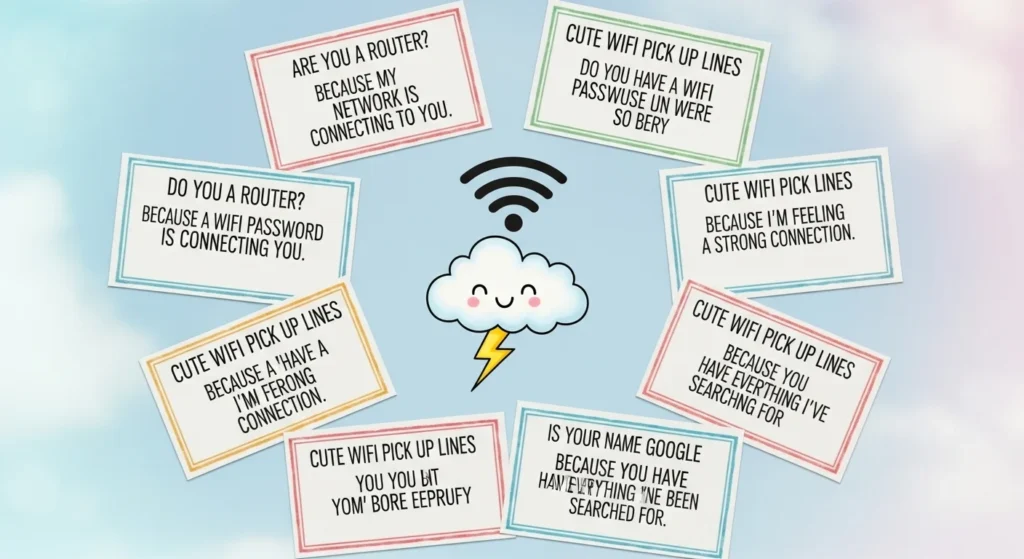 Cute WiFi Pick Up Lines
