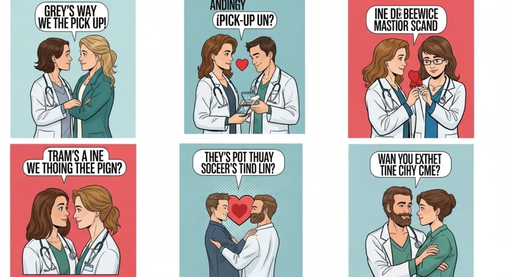 🏥 Doctor & Medical-Themed Grey’s Anatomy Pick Up Lines