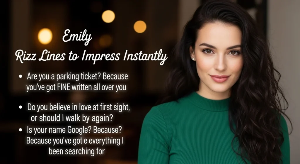 🎯 Emily Rizz Lines to Impress Instantly