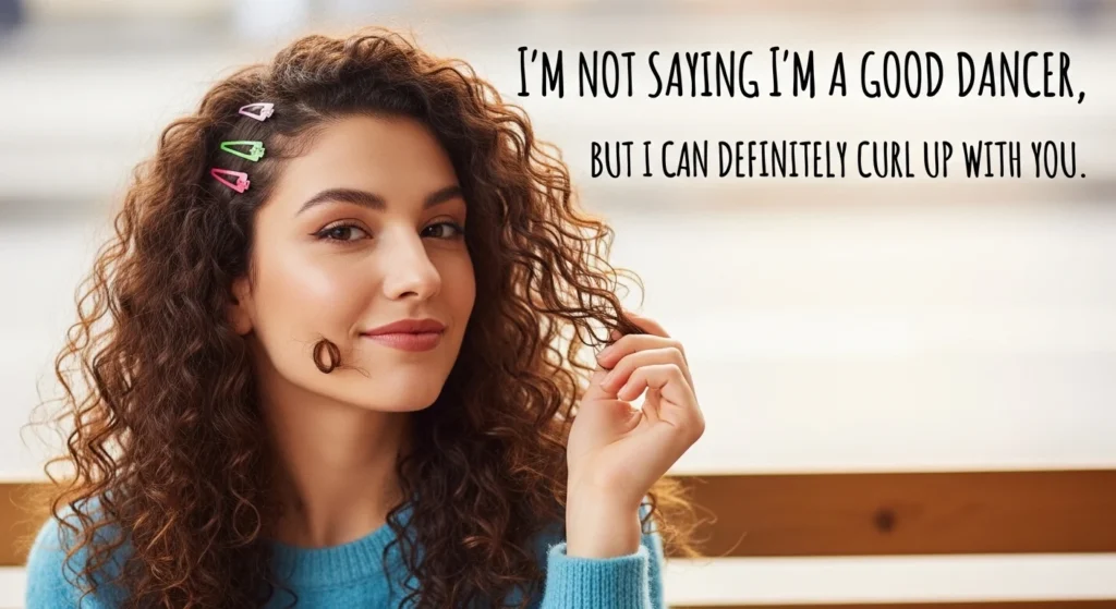 Flirty & Cute Curly Hair Rizz Lines
