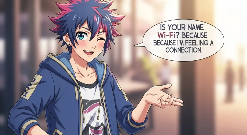 Flirty Anime Rizz Lines