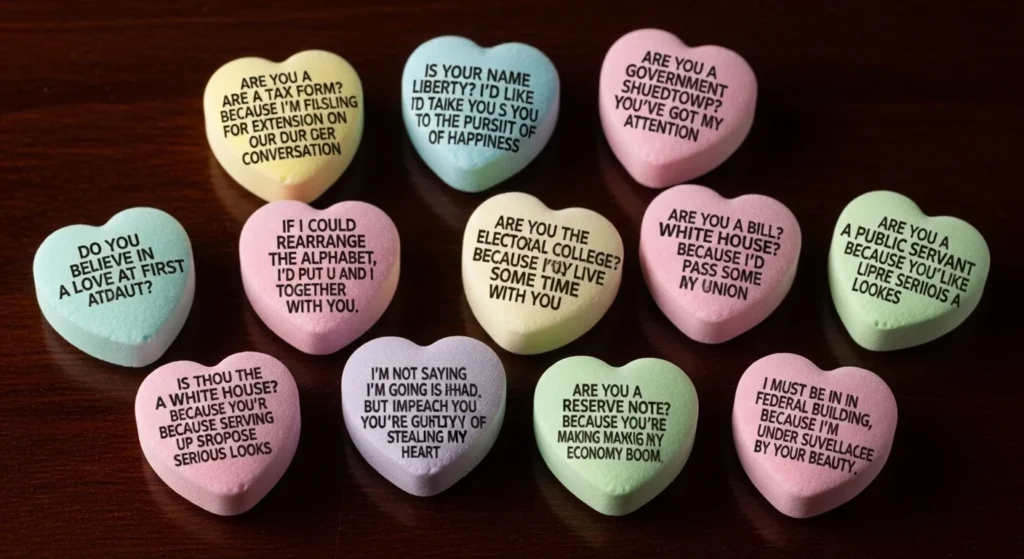 Flirty Government Pick Up Lines