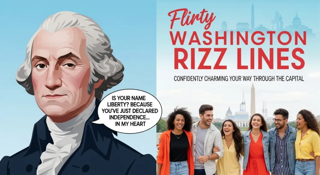 Flirty Washington Rizz Lines With Confident Energy