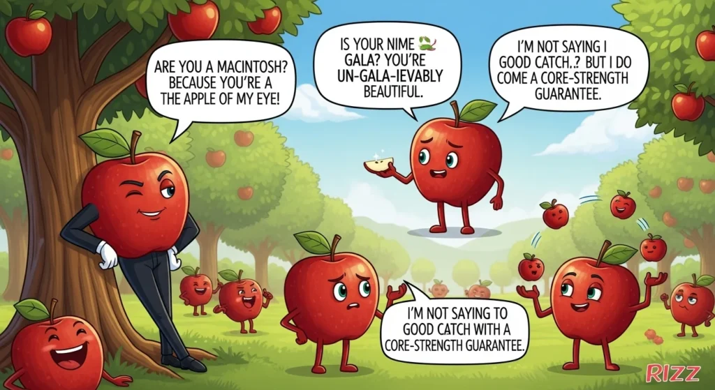 😂 Funny Apple Rizz Lines