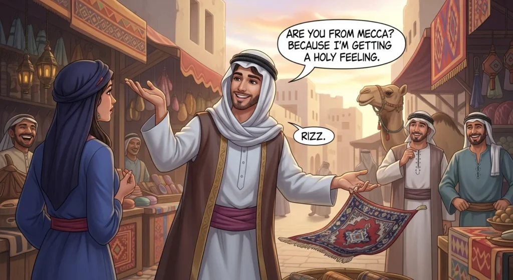 Funny Arab Rizz Lines