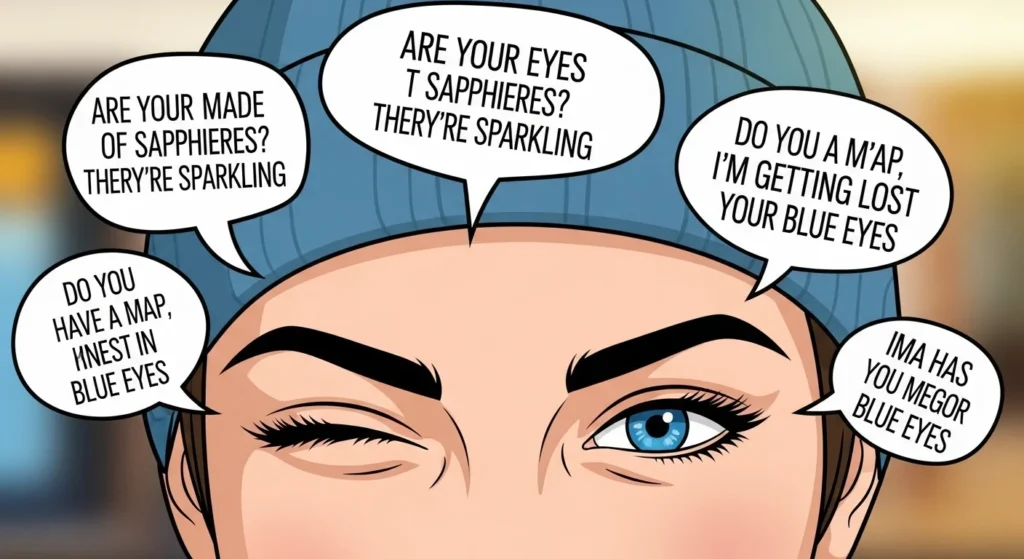 Funny Blue Eyes Pick Up Lines