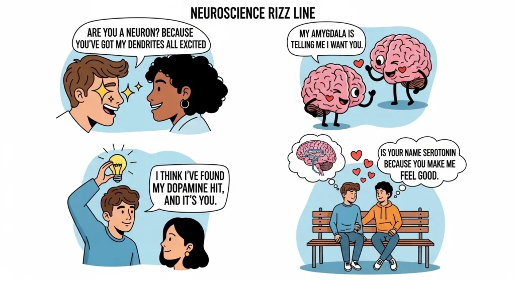 Funny Neuroscience Rizz Lines