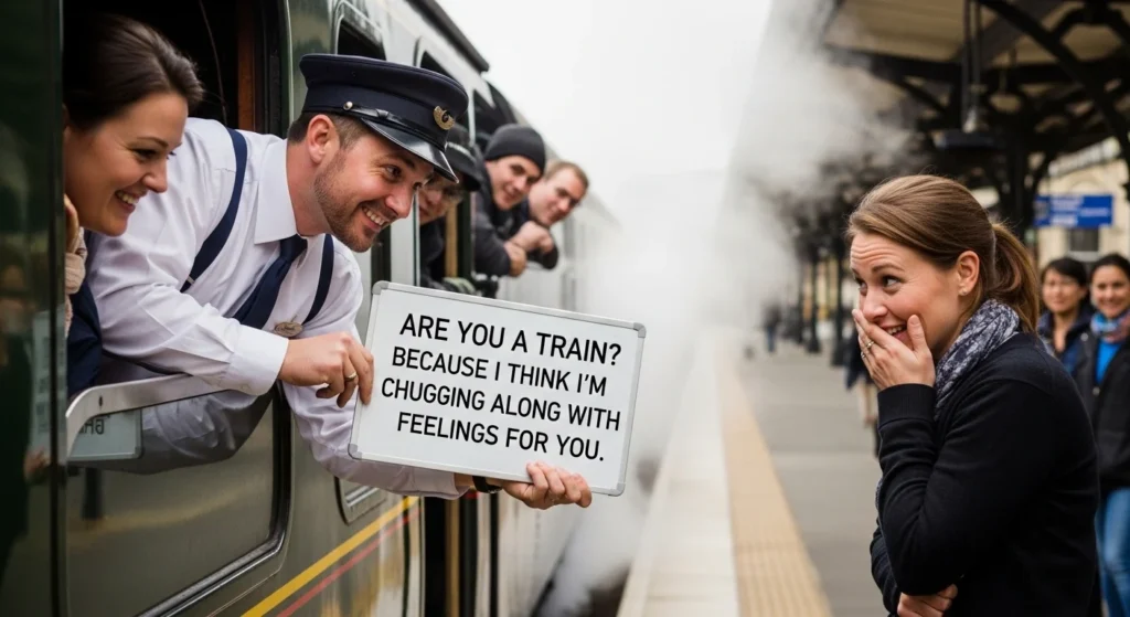 Funny Train Rizz Lines