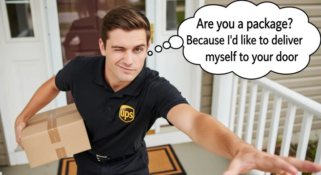 Funny UPS Rizz Lines