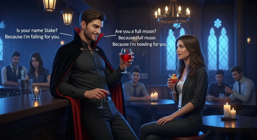 Funny Vampire Rizz Lines