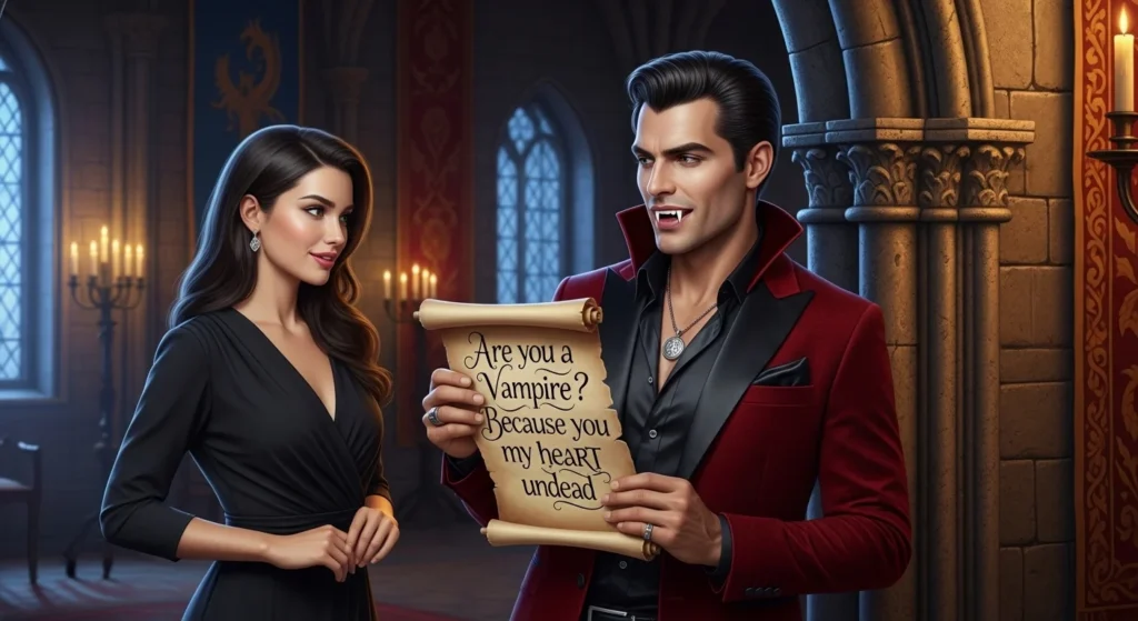 Funny Vampire Rizz Lines