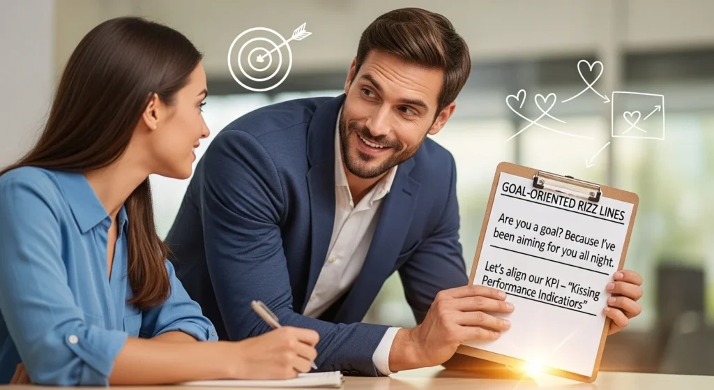 🎯 Goal-Oriented Rizz Lines Inspired by Coaching Strategies