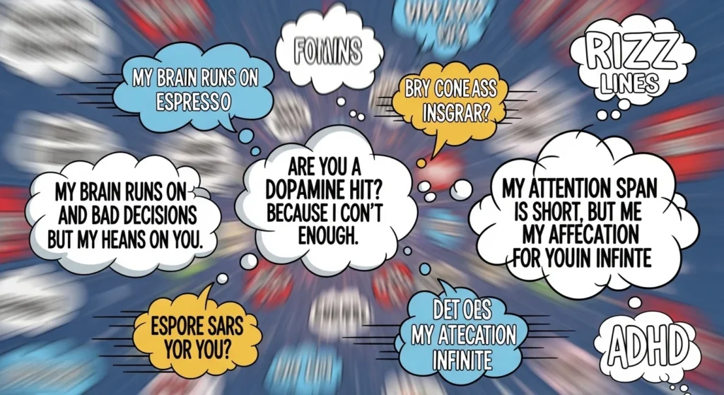 High-Energy ADHD Rizz Lines That Keep the Vibe Alive
