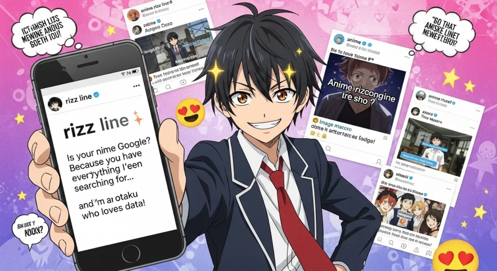 How to Repurpose Anime Rizz Lines for Social Media