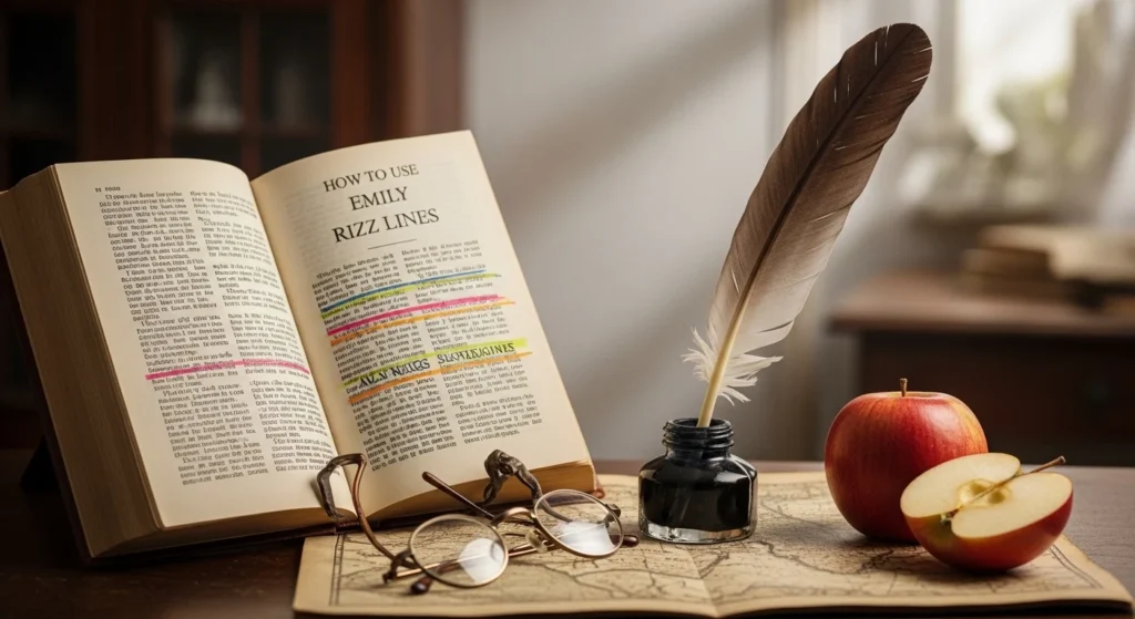 How to Use Emily Rizz Lines