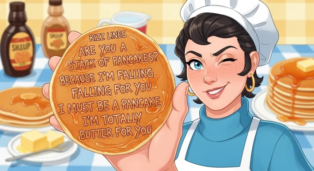 How to Use Pancakes Rizz Lines