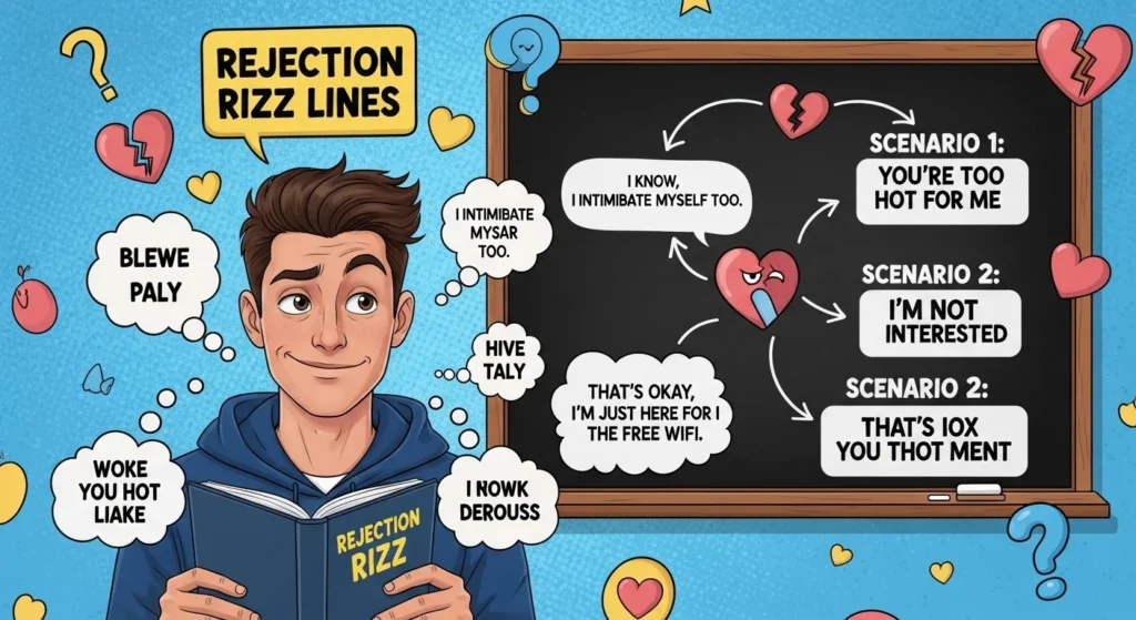 How to Use Rejection Rizz Lines