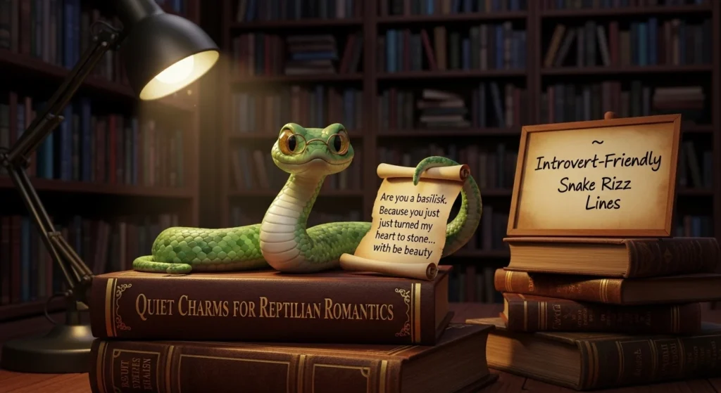 🤫 Introvert-Friendly Snake Rizz Lines