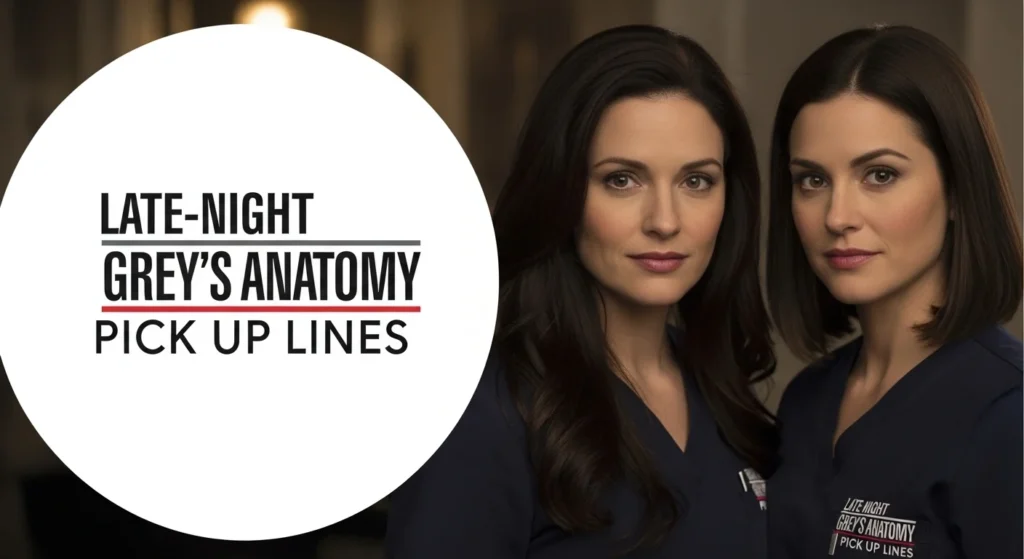 🌙 Late-Night Grey’s Anatomy Pick Up Lines