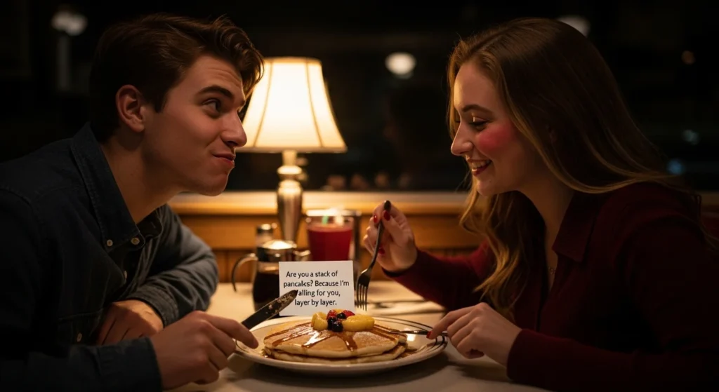 🌙 Late-Night Pancakes Rizz Lines for Cozy Vibes