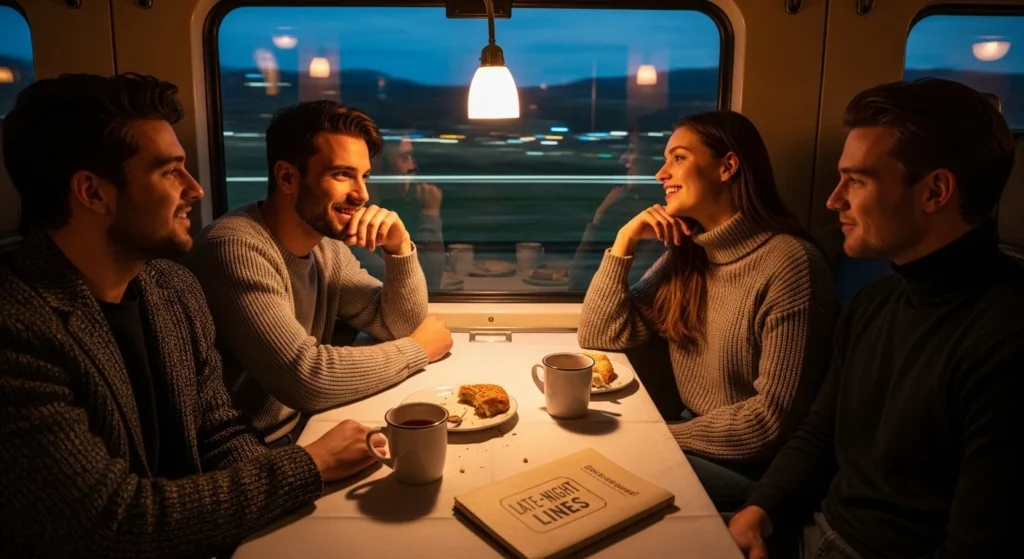 🌙 Late-Night Train Rizz Lines for Cozy Conversations