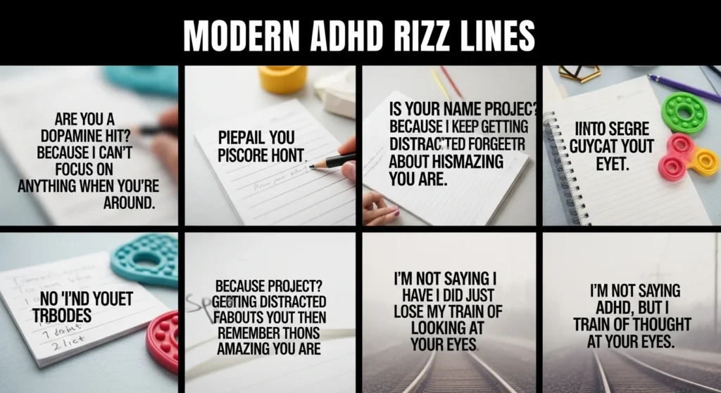 Modern ADHD Rizz Lines