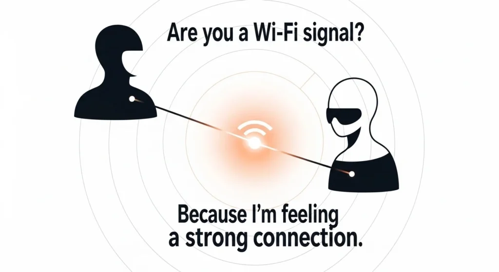 Modern WiFi Pick Up Lines