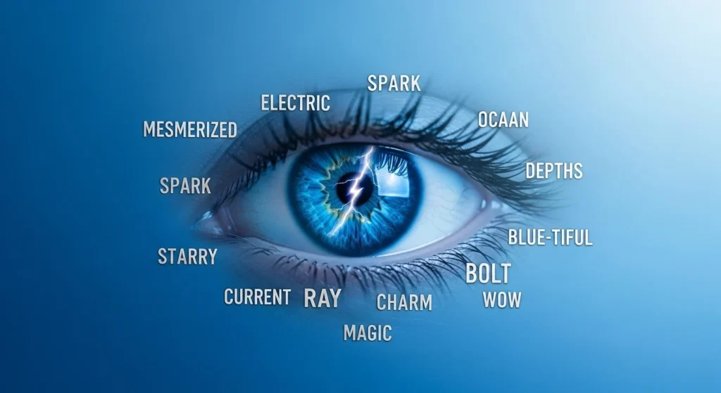 ⚡ One-Word & Minimal Blue Eyes Pick Up Lines