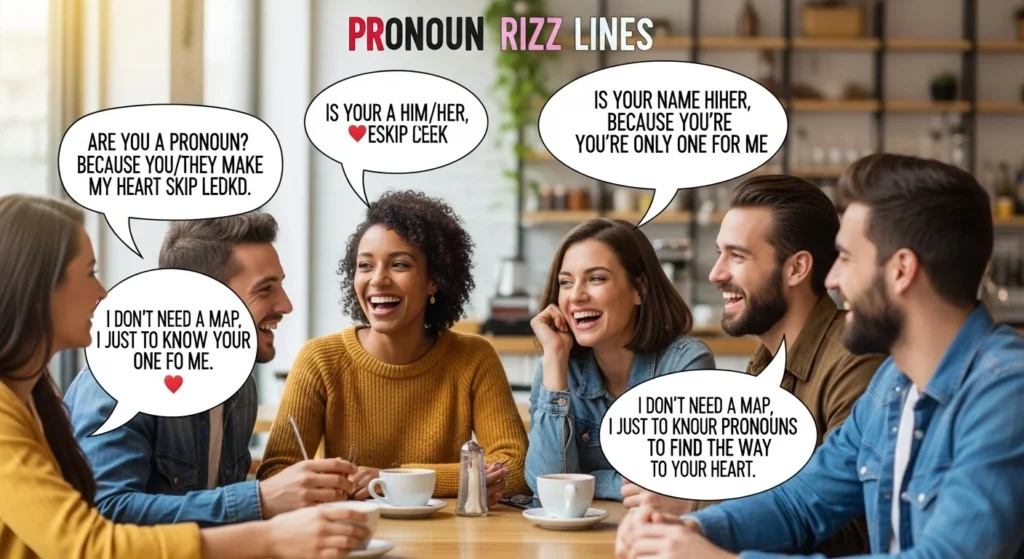 Playful Pronoun Rizz Lines for Lighthearted Vibes