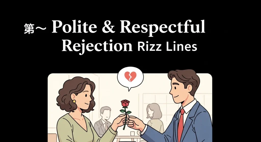 💔 Polite & Respectful Rejection Rizz Lines
