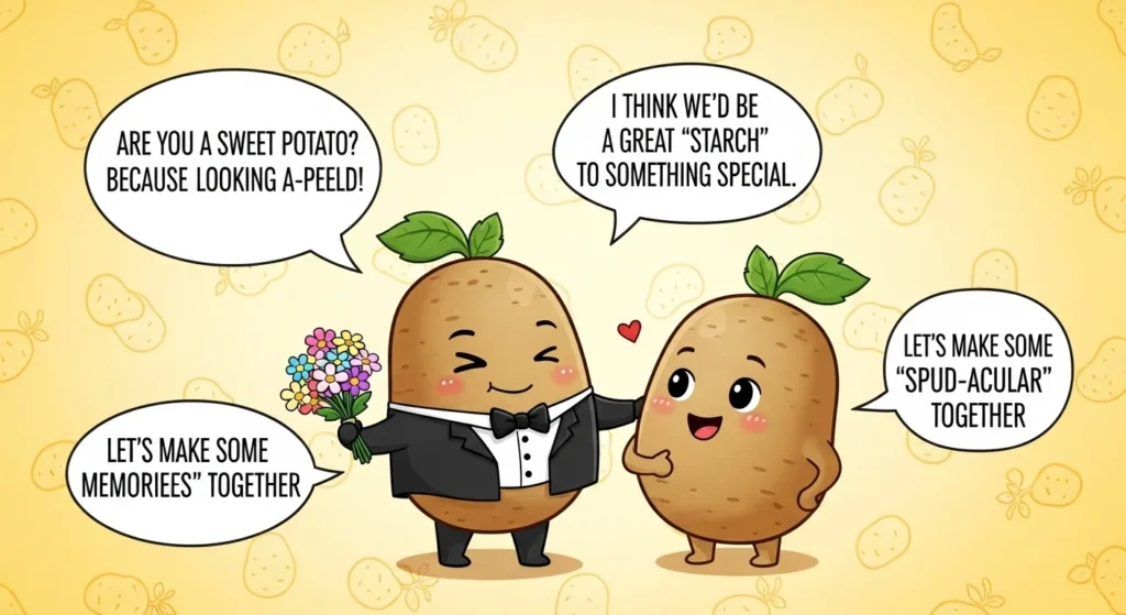 💬 Potato Rizz Lines for Impressing Your Crush