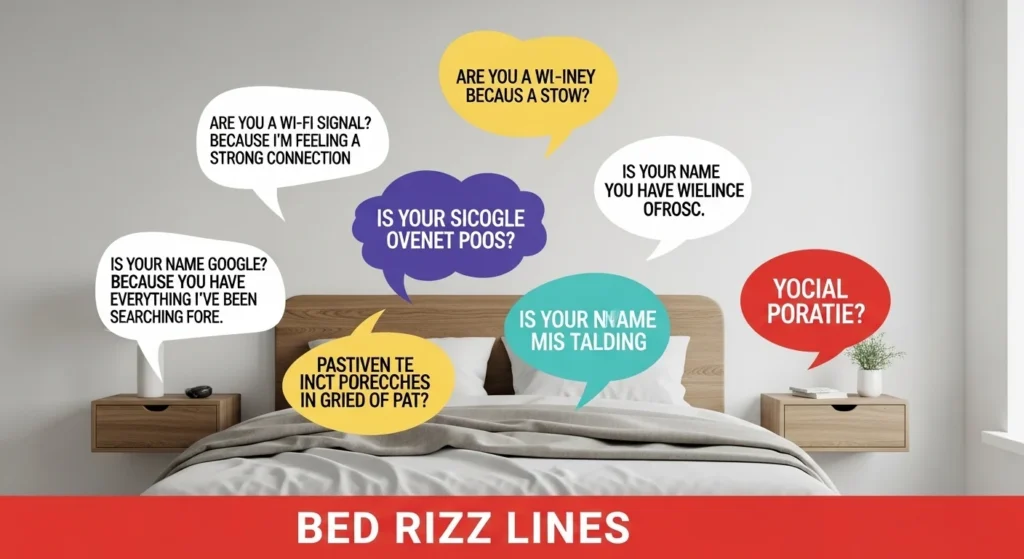 Repurposing Bed Rizz Lines for Social Media