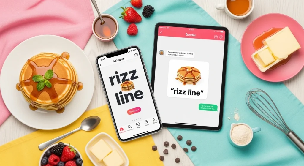Repurposing Pancakes Rizz Lines for Social Media and Apps