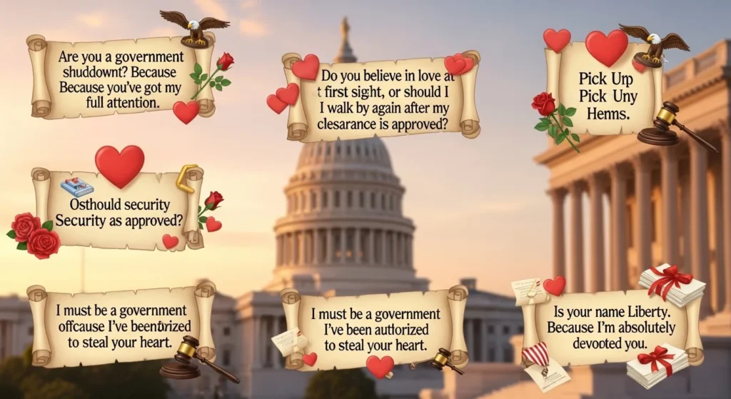Romantic Government Pick Up Lines to Win Hearts