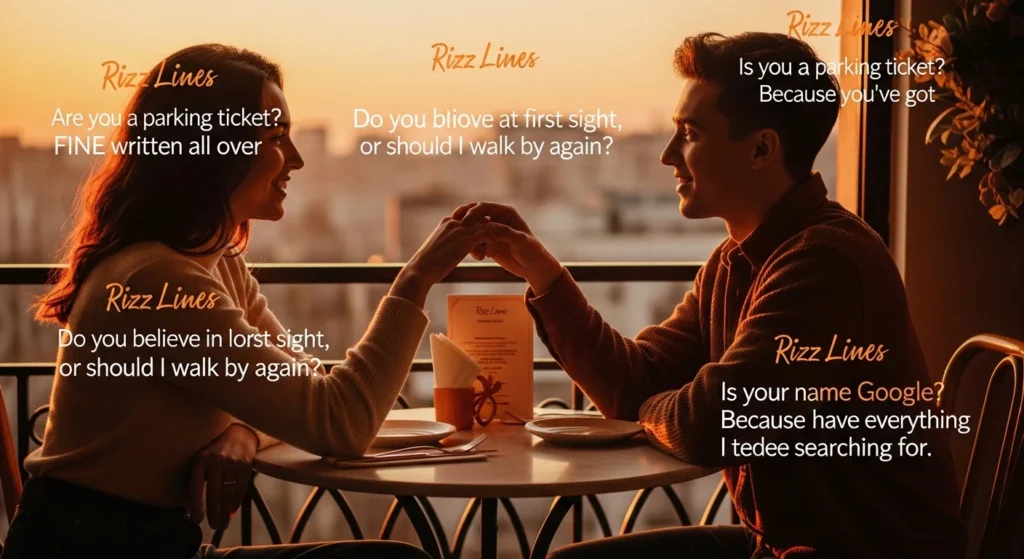 Romantic Orange Rizz Lines to Melt Hearts