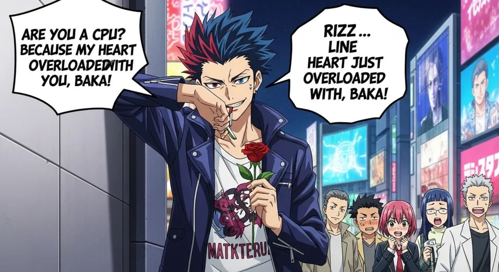 Savage Anime Rizz Lines for Confident Flirting