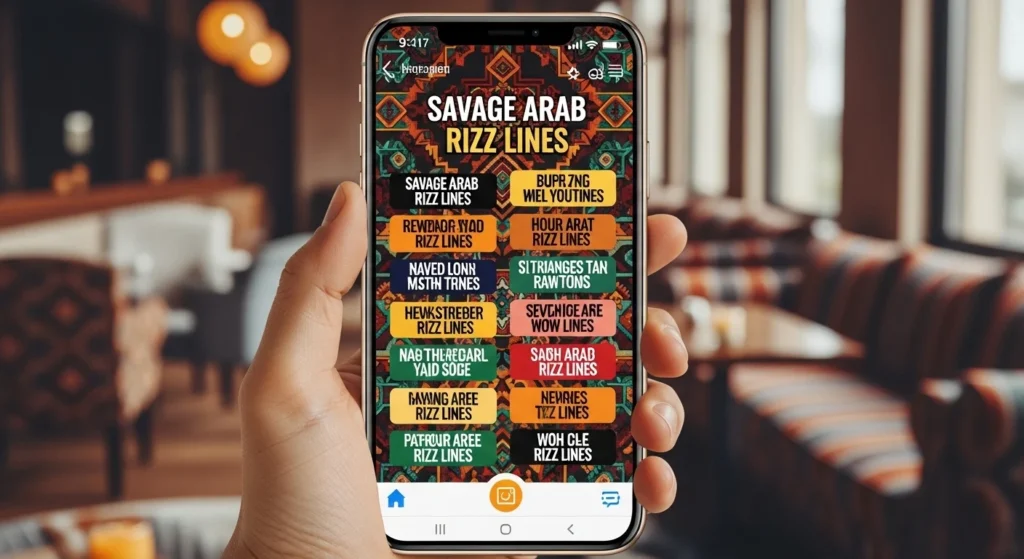 🔥 Savage Arab Rizz Lines for Confident Flirting