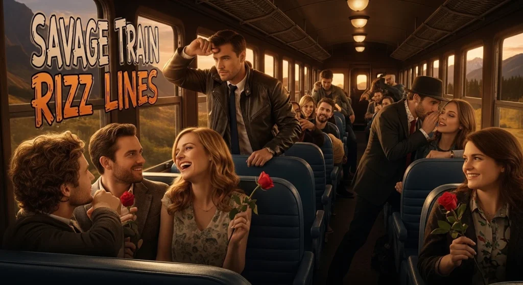 Savage Train Rizz Lines for Confident Flirting