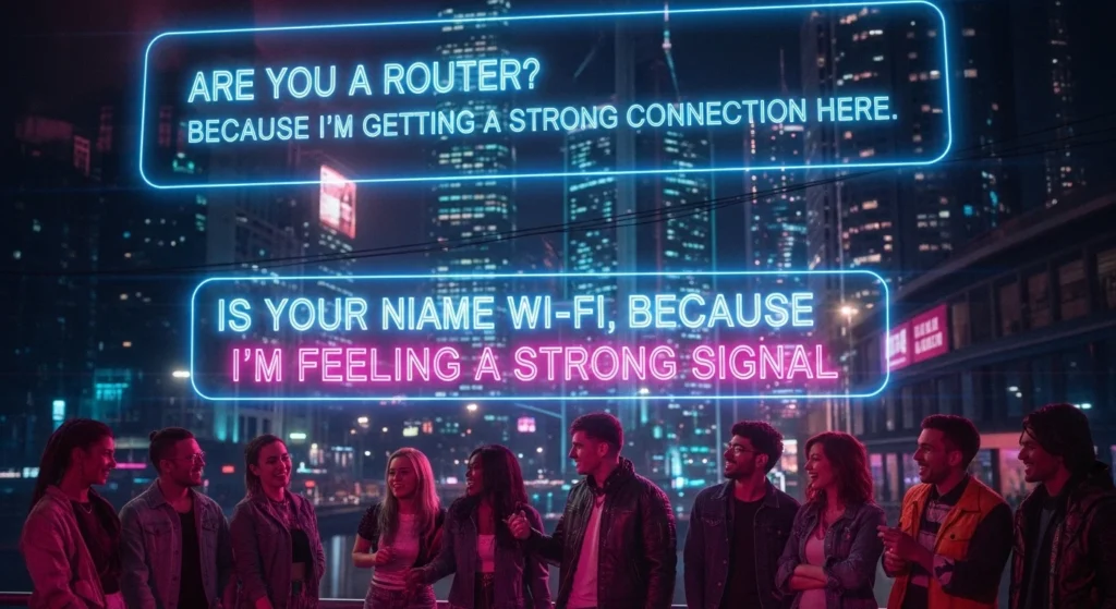 Savage WiFi Rizz Lines for Confident Flirting