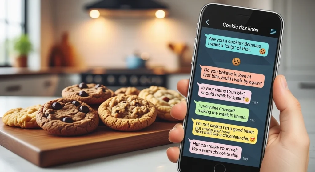 🍪 Short & Snappy Cookie Rizz Lines for Quick Texts