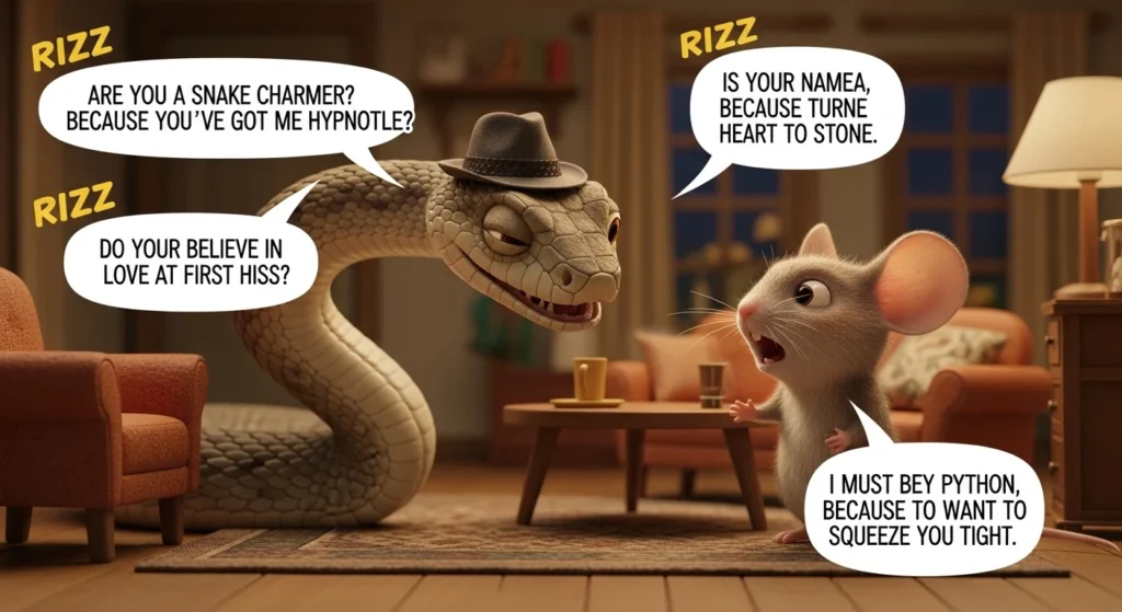 Short & Sweet Snake Rizz Lines