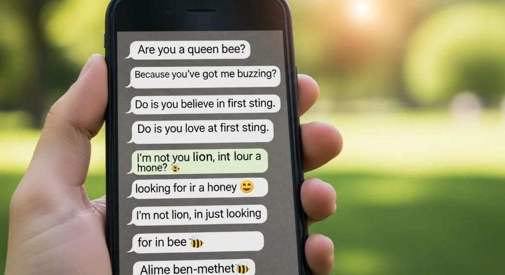 🐝 Short Bee Pick Up Lines for Quick Texts